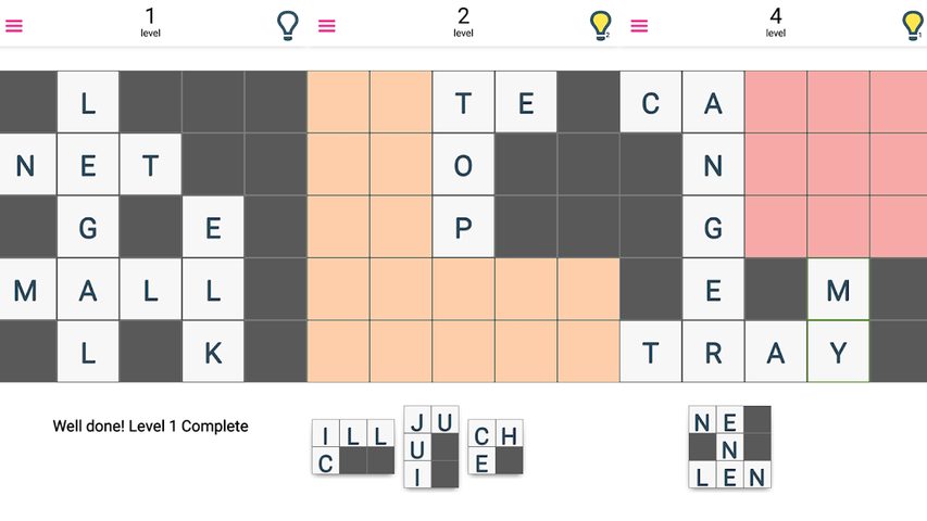 Screenshot 13: Crosswords(Fill-Ins+Chainword)