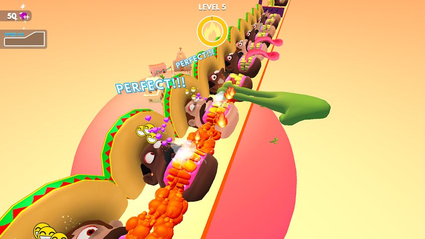 Screenshot 5: Teeth Runner!