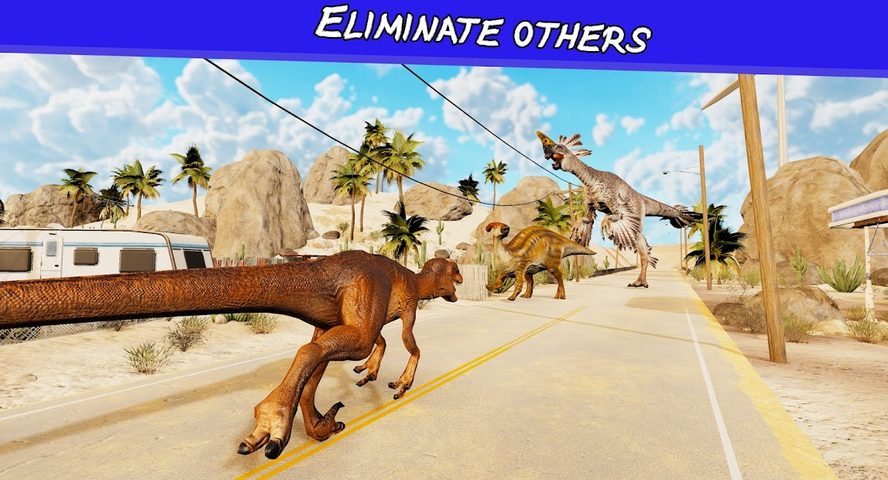 Screenshot 1: Jurassic.io Dinosaur World
