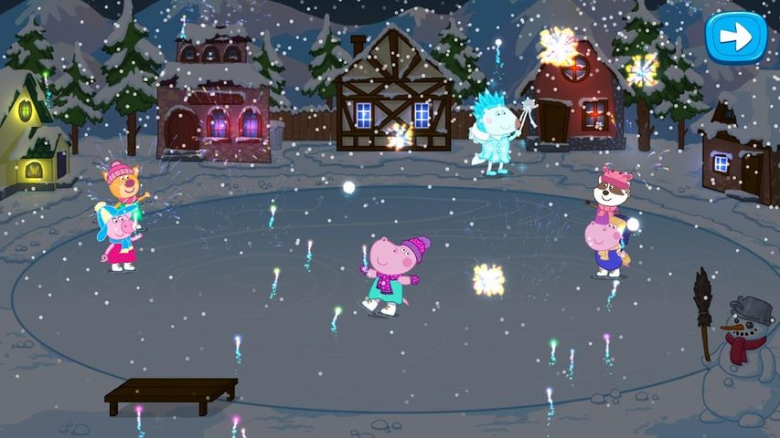 Captura 15: Cuentos de Hippo: La Reina de las Nieves