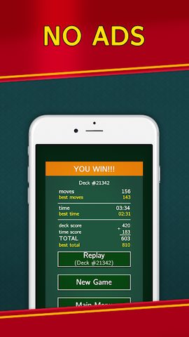 Screenshot 7: Classic Solitaire Klondike - No Ads! Totally Free!