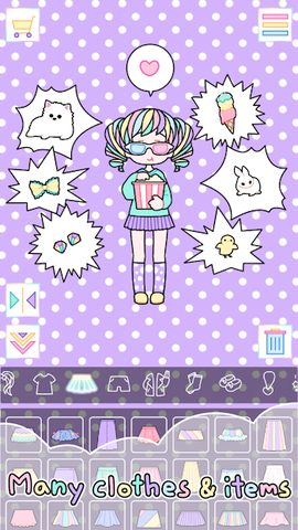 Captura 5: Chica Pastel: Vístela
