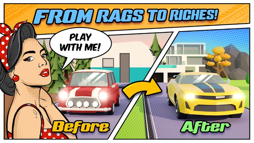 Screenshot 3: Car Drift Racing History 21
