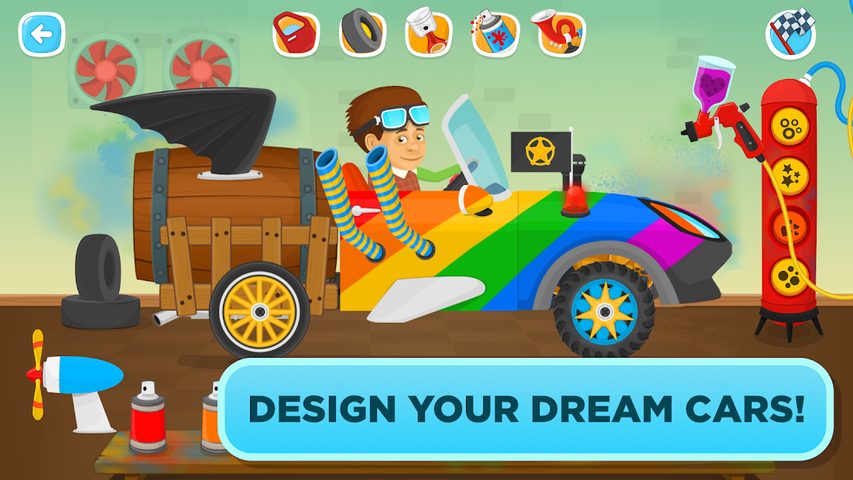 Screenshot 1: Garage Master - games for kids