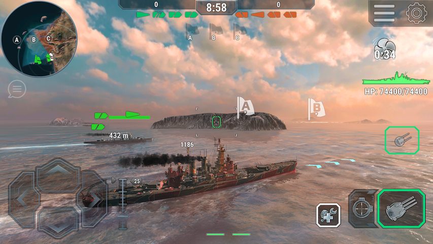 Captura 24: Universo de Guerra Naval