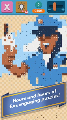 Captura 1: Conexiones Pixeladas: El Relajante Juego de Rompecabezas