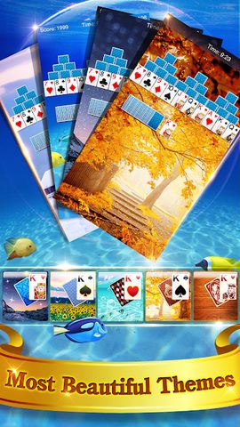 Screenshot 4: TriPeaks Solitaire