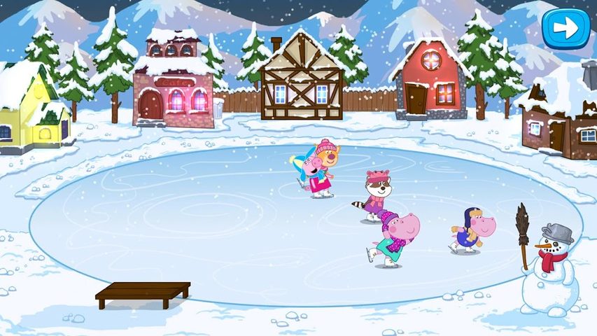 Captura 1: Cuentos de Hippo: La Reina de las Nieves