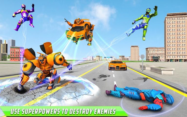 Screenshot 9: Deer Robot Car Game-Robot Game