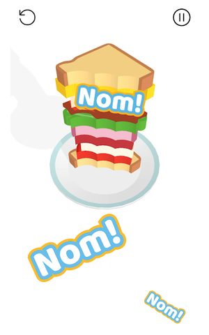 Captura 8: ¡Sándwich!