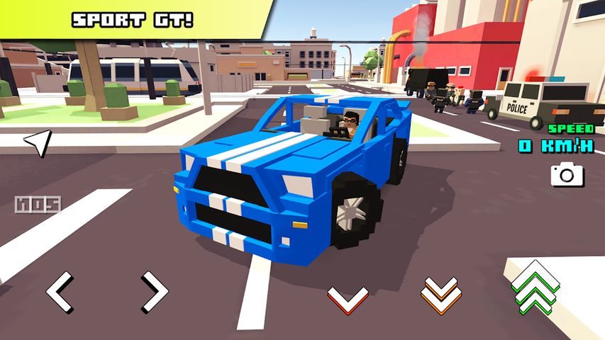 Screenshot 9: Blocky Car Racer - racing game