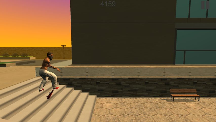 Captura 5: Líneas Urbanas: Skateboarding