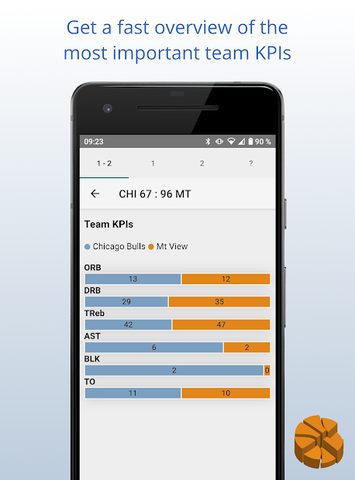 Screenshot 22: Statastic Basketball - record.analyze.improve