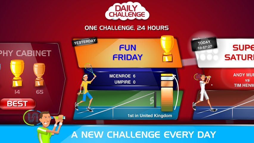 Screenshot 5: Stick Tennis