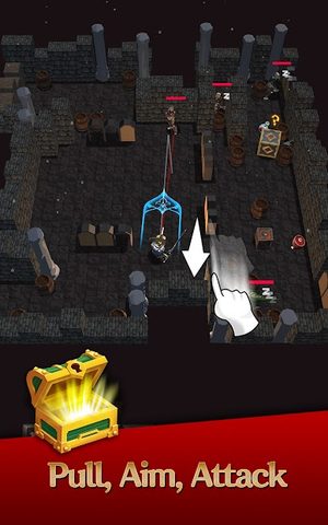 Screenshot 2: Darkest Rogue 3D:Slingshot RPG