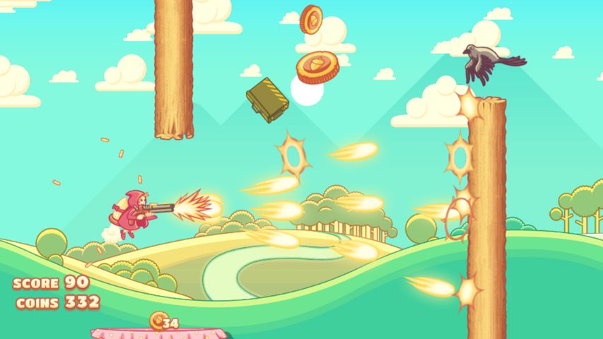 Screenshot 1: Red Gunning Hood