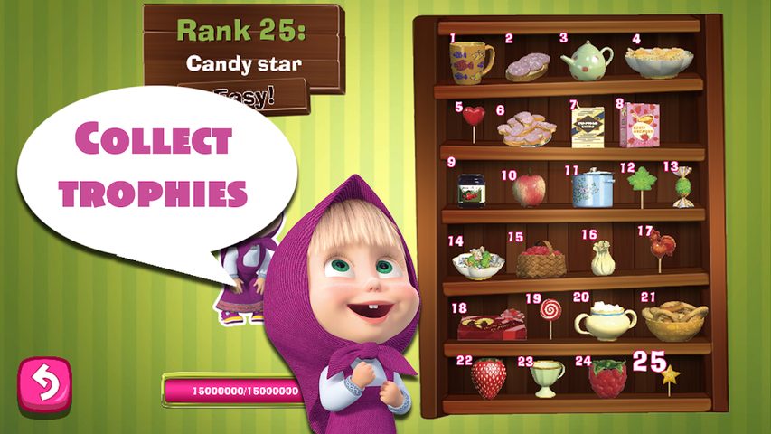 Screenshot 4: Masha and the Bear: Puzzles for Kids