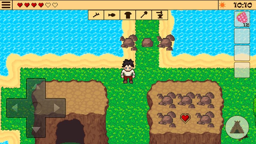 Screenshot 3: Survival RPG: Lost Treasure Adventure Retro 2D