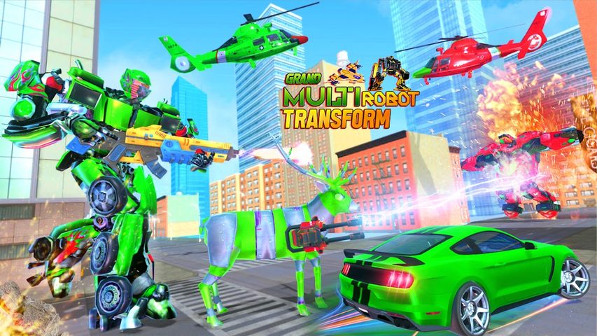 Screenshot 6: Multi robot jet transform war 2021