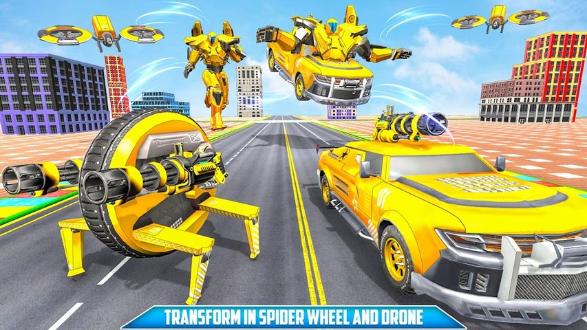 Screenshot 6: Spider Wheel Robot War Game