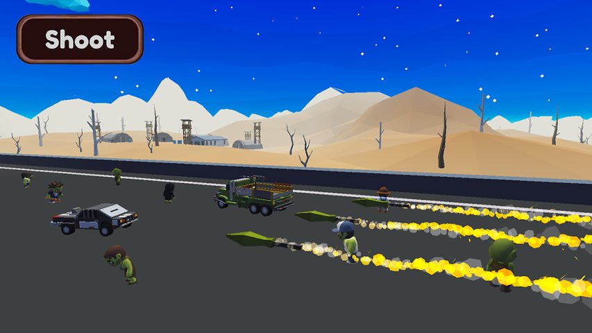 Screenshot 4: Zombie Race
