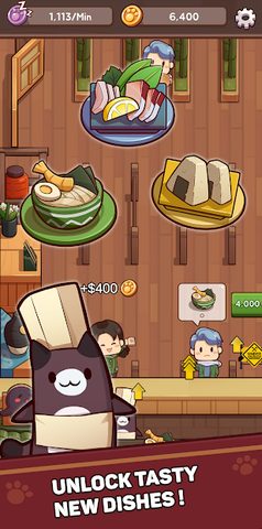 Screenshot 3: Food It - cats idle empire