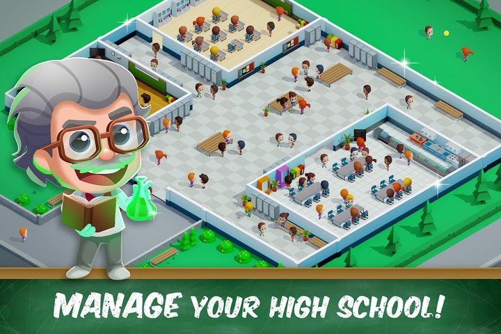 Screenshot 4: Idle High School Tycoon