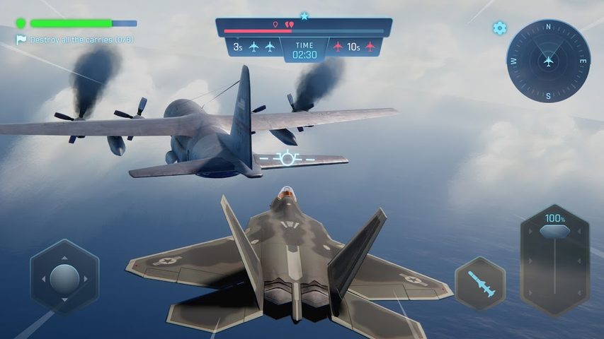Captura 8: Cazador de Combate Aéreo