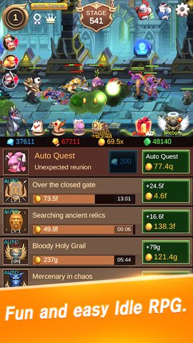 Screenshot 4: Rebirth Master - Idle RPG