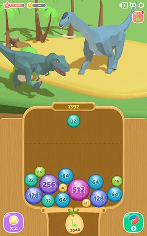 Screenshot 21: Dino 2048:Merge Jurassic World