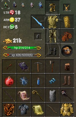 Screenshot 2: Forgotten Tales RPG