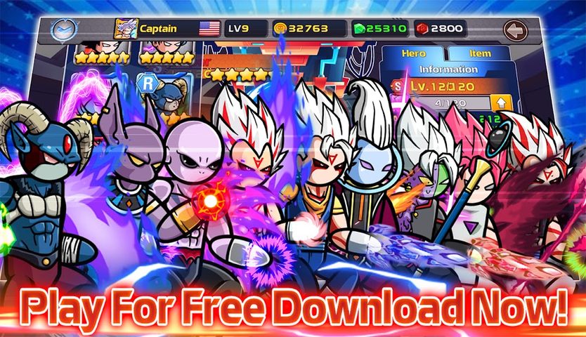 Captura 8: Guerreros Stickman Legendarios