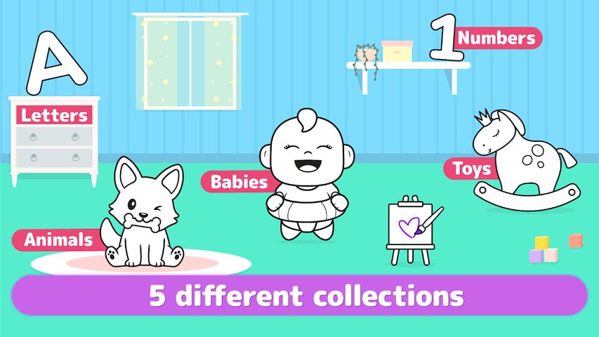 Captura 6: Colorear Bebés para Niños - Libro de Dibujo de Bebés Tiñosos