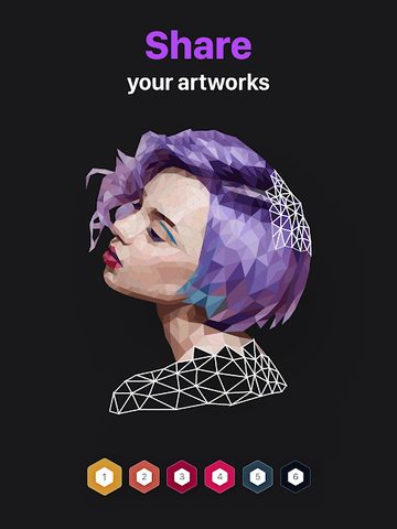 Screenshot 15: Polygon: Coloring-Book, Art