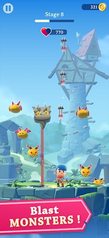 Captura 1: Héroe Escalador de la Torre