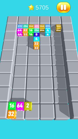 Screenshot 8: Chain Cube Merge: Tetris 2048