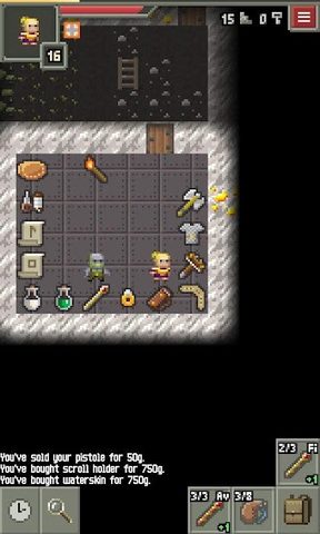 Captura 5: Nueva aventura en Pixel Dungeon