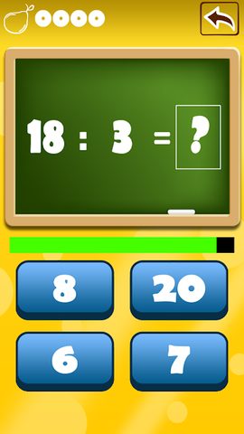 Screenshot 16: Division table