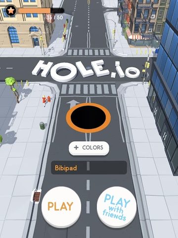 Captura 10: Hole.io