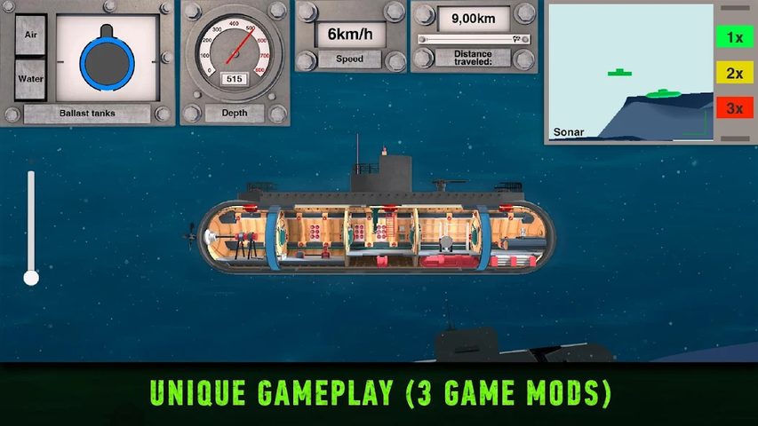 Captura 23: Submarine Games: Warships Inc