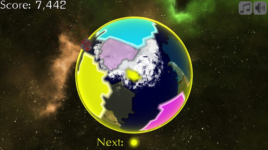 Screenshot 5: Space Blobs