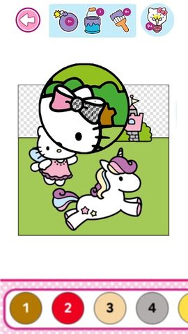 Captura 4: Hello Kitty: Diversión con Colores