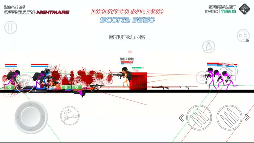 Captura 1: Stick Warfare: Golpe de sangre