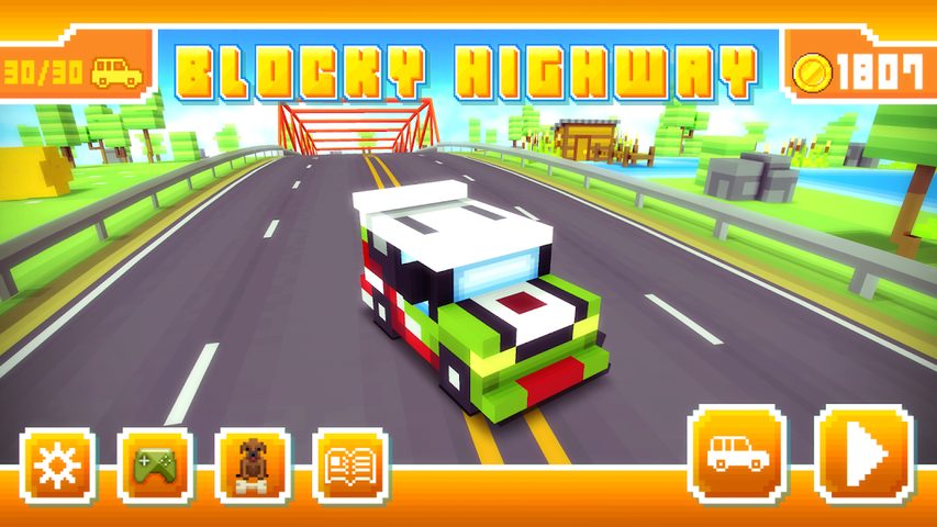 Screenshot 18: Blocky Highway: Traffic Racing