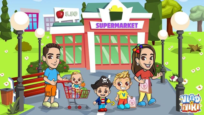 Скриншот 16: Приключение в супермаркете с популярными видеоблогерами