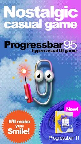 Скриншот 1: Progressbar95 - casual game