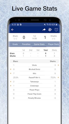 Screenshot 11: Scores App: NHL Hockey Plays, Stats & Schedules