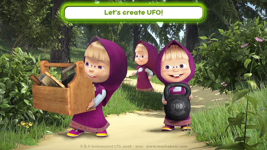 Screenshot 15: Masha and the Bear: We Come In Peace!