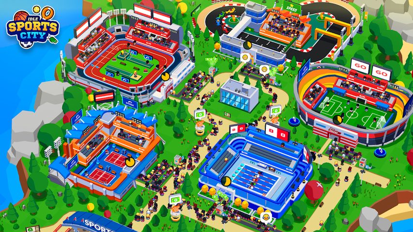 Captura 14: Magnate de la ciudad deportiva: Juego de espera