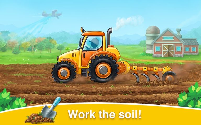 Screenshot 2: Farm land & Harvest Kids Games